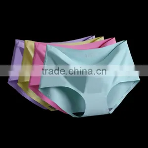 Custom Made Cheap Womens Seamless Panties,sexy Mature Ladies Briefs thumbnail-3
