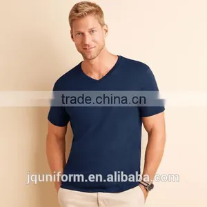 Custom New Fashion Men's Casual Slim Fit T-Shirt , Mens T Shirt , Blank Solid Color T-Shirts thumbnail-1