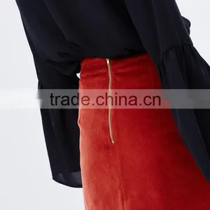 Wholesale Fancy Skirt Top Design Plus Size Clothing Mature Women in Skirt thumbnail-6