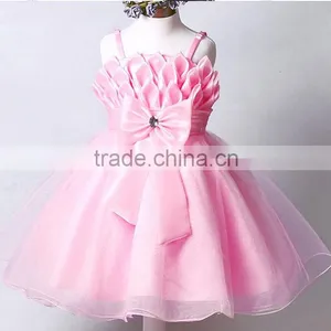 Walson Children Clothes Short Front Long Back Dress Latest Children thumbnail-2