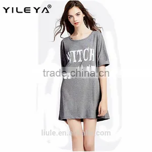 2016 High Quality T Shirts Women Sport T Shirts Fashion Casual Shirt Dress thumbnail-1