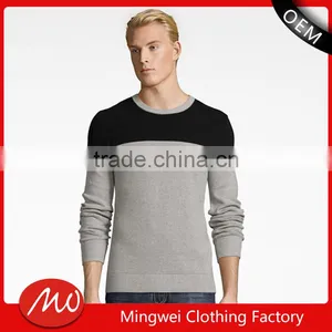 Shantou OEM Factory Model Men Cashmere Sweater Winter Pullover Sweater With Lowest Price thumbnail-1