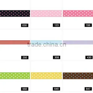 Hi-ana Ribbon 172 Factory Supply Wholesale Heart-shaped Print Satin Ribbon thumbnail-2