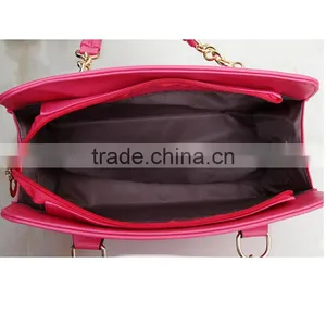 Hot Sale New Style pU Leather Handbag Lady Bag thumbnail-3
