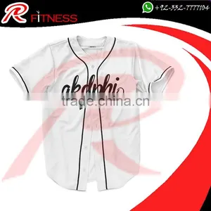 Customized Size and Custom Tackle Twill Baseball Jersey thumbnail-2
