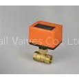 2 Way Mini Motorized Ball Valve , Motor Driven Ball Valve 1/2