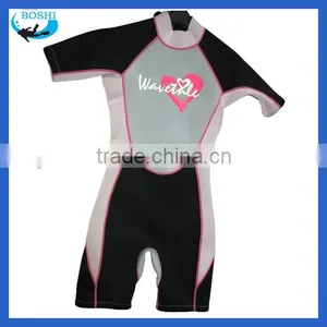 Semi-Dry Suits Fancy Short Sleeve Neoprene Surfing Wetsuit thumbnail-1