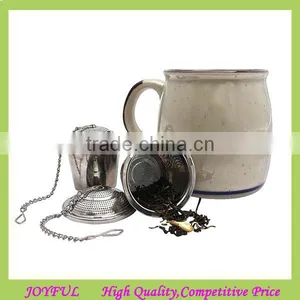 Top Quality 304 Stainless Steel Tea Ball Infuser Bulk Tea Infuser S/M/L thumbnail-1