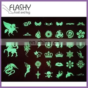 Customized Temporary Tattoo Glow In The Dark Temporary Tattoo thumbnail-2