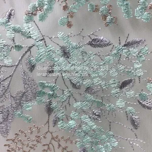 Liturgical Lime Green Lace Fabric thumbnail-1