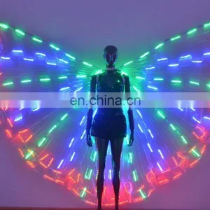 Party Dancing Led Costume Led Belly Dance Wings thumbnail-1