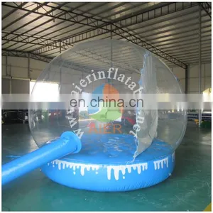 2016 Aier Custom Made Snow Globes Inflatable Human Size Snow Globe for Advertising thumbnail-3