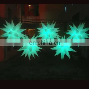 Led Inflatable Star With Led Lighting for Pub Stage Birthday Halloween Party Decoration thumbnail-6