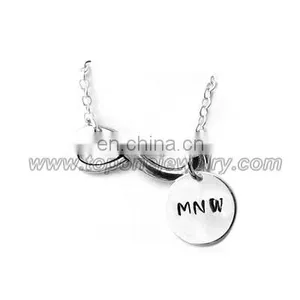 Cheap Wholesale Stainless Steel Infinity Women's Charms Necklaces Wedding Jewelry Gifts thumbnail-3