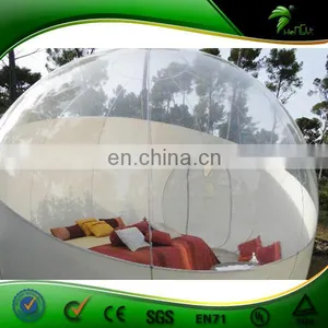 Hongyi Custom Protable Outdoor Inflatable Bubble Tent, Inflatable Transparent Tent, Inflatable Clear Dome Lawn Tent thumbnail-4