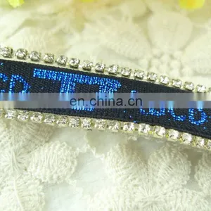 New Design Hot Fix Rhinestone Tirmming With Glue thumbnail-4