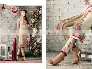 Hot Sale Crepe Crinkle Georgette Silk Fabric Dress for Women thumbnail-1
