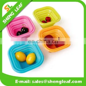 2016 Hot Selling Foldable Silicone Food Bowls thumbnail-2