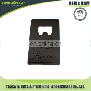 Custom High Quality Business Card Bottle Opener Credit Card Wine Bottle Opener With Promotional Brand Logo thumbnail-1