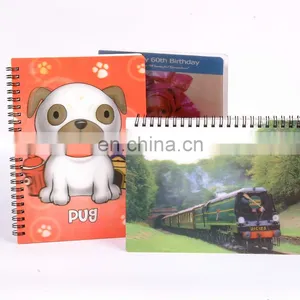 Lenticular Manufacturer Chinese Custom Notebook Printing 3d Cover With High Quality thumbnail-6