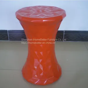 Fiberglass Single Seat Stool Indoor Chair thumbnail-1