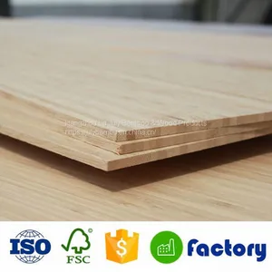 High Quality 2mm 3mm Bamboo Plywood Sheets for Skateboard Veneer for Sale thumbnail-1