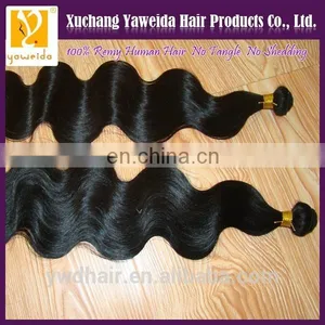 Full Cuticle 5A Brazilian Human Hair, Brazilian Virgin Remy Hair, Unprocessed Wholesale 100% Brazilian Virgin Hair thumbnail-3