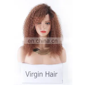 Youtube Sex Afro Kinky Curly Hair Lace Front Human Hair Wig thumbnail-1