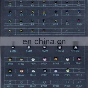 Metal Around Border Hotfix Rhinestone thumbnail-1