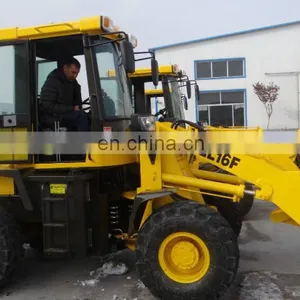 1.6ton 4wheel Drive New Compact Hydraulic Mini Wheel Loader With CE thumbnail-4