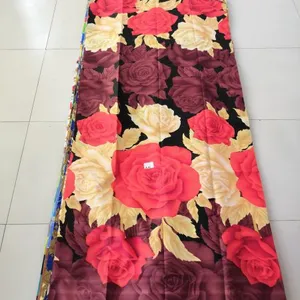 235cm Width 100 Microfiber 120gsm Disperse Printed Polyester Fabric thumbnail-2