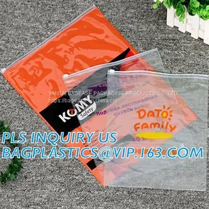 Top Quality EVA PE OPP Bio Degradable T Shirt Bag, OEM Printed Slider Zip Packaging Plastic Bags For Tshirt Swimwear thumbnail-1