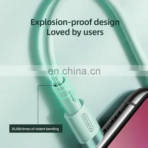 JOYROOM S-1224N2 Phone Charger Cable High Quality Liquid Silicone Data Cable Usb for Charging thumbnail-4