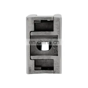 Handrail Post Balustrade Pillar Stair Railing Stainless Steel D Shape Glass Clamp Fittings thumbnail-4