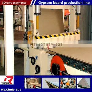 Gypsum Board Production Line With Knauf Technology Save Cost/Gypsum Plaster Board Plant Line(thermal Oil Drying/hot Air Drying) thumbnail-1