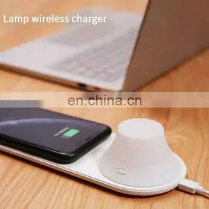 Lamp With Wireless Charging For Iphone Watch General Wireless Charger For Android Phones thumbnail-3