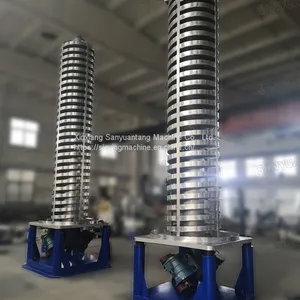 Food Grade Vibration Vertical Spiral Elevator Conveyor thumbnail-3