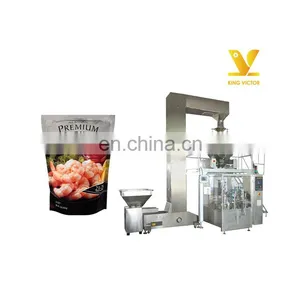High Quality Price Frozen Seafood Shrimp Packing Packaging Machine thumbnail-1