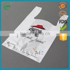 Food Grade Ldpe T-shirt Custom Resealable Plastic Bag thumbnail-2
