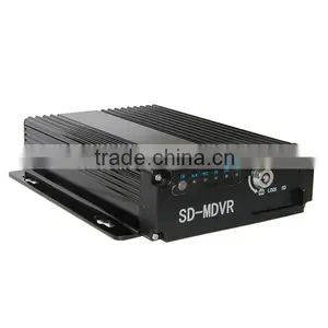 128G SD Card 4CH Mobile Dvr For Bus/Truck H.264 MDVR thumbnail-3