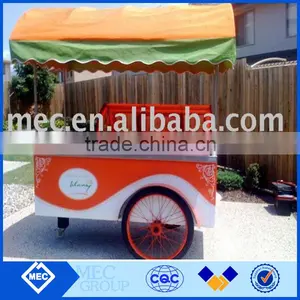 Ice Cream Display Cart; Italian Ice Cream Cart thumbnail-1