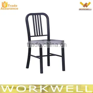 WorkWell Industrial Vintage Metal Dining Chair Kw-St10 thumbnail-3