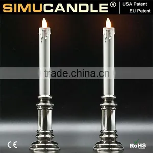 Simulated LED Taper Candle With Moving Flame and USA, EU Patent thumbnail-4