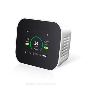 Desktop CO2 Sensor and Monitor AM7000 For Real-Time Indoor Air Quality Monitoring Carbon Dioxide Home Monitor CO2 thumbnail-1