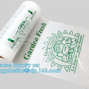 Eco-Friendly Compostable Food Storage Frozen Fresh Bags On Roll, Biodegradable Bag Compost Sac Eco Friendly Plastarch thumbnail-3