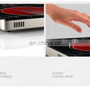 110v/220v Infrared Cooker 2000W Touch Control Black Color Easy to Operate Rice Soup Milk Hotpot Rice Keep Warm Function thumbnail-2