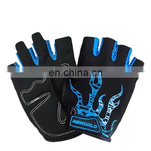 Wholesale Hand Gloves for Cycling Half Finger Bike Racing Gloves for Riding Unisex Mountain Bike thumbnail-5