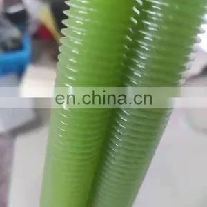 Corrosion Resistance FRP Epoxy Fiberglass Plastic Threaded Rod Screw Bolt and Nut thumbnail-3