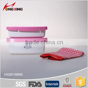 0.85L Rectamgle 2-layer Plastic Lunch Box for Kids Supplier's Choice thumbnail-1