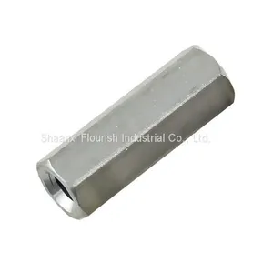 SS/CS Hex Lock Nut , Hex Coupling Nuts DIN ANSI / ASME Standard thumbnail-3